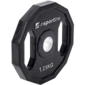 Insportline Guminis Svorio Diskas Ruberton 1,25 kg 30 mm Insportline Guminis Svorio Diskas Ruberton 1,25 kg 30 mm