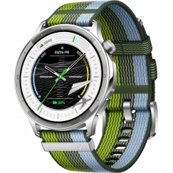 OPPO Watch S смарт-часы с текстильным ремешком, серебристый