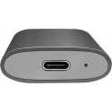 LogiLink UA0389 - Externes M.2 NVMe & SATA HDD/SSD Gehäuse USB 3.1 silber - Gehäuse - USB 3.0