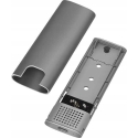 LogiLink UA0389 - Externes M.2 NVMe & SATA HDD/SSD Gehäuse USB 3.1 silber - Gehäuse - USB 3.0