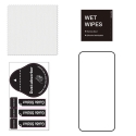 FoneKit Full Cover apsauginis stiklas, Samsung Galaxy A37/A57 FoneKit Full Cover apsauginis stiklas, Samsung Galaxy A37/A57