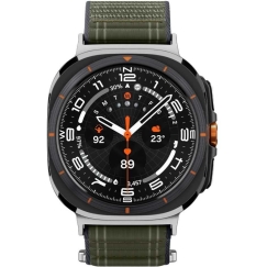 Spigen WBF0 Dirželis Samsung Galaxy Watch Ultra 2024 / 2025 (47 mm) Žalias