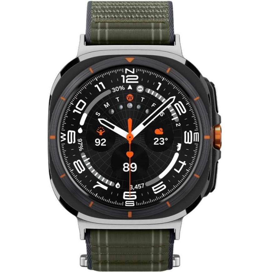 Spigen WBF0 Rihm Samsung Galaxy Watch Ultra 2024 / 2025 (47 mm) Roheline