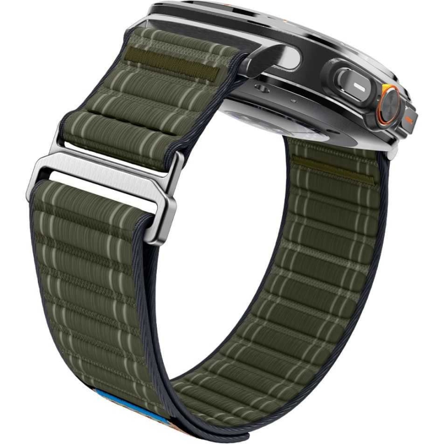 Spigen WBF0 Rihm Samsung Galaxy Watch Ultra 2024 / 2025 (47 mm) Roheline – 2