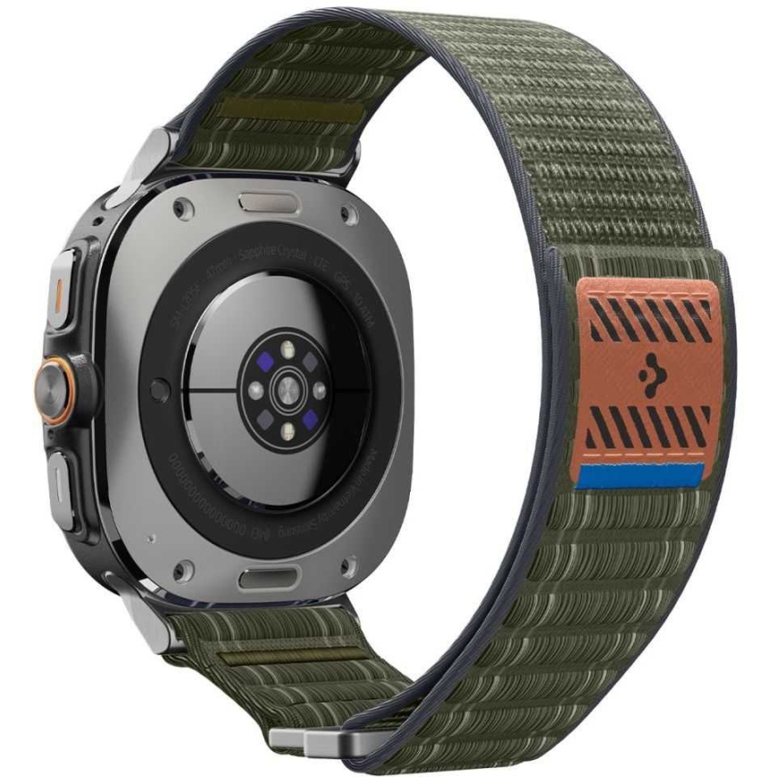 Spigen WBF0 Ranneke Samsung Galaxy Watch Ultra 2024 / 2025 (47 mm) Vihreä – 4