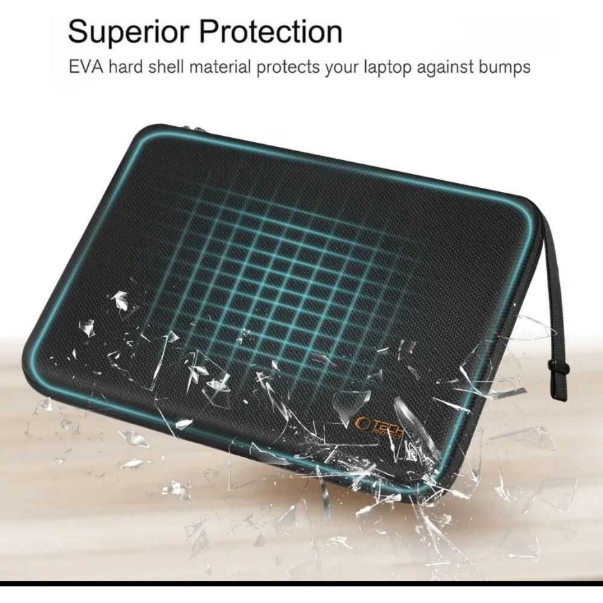 Tech-Protect Hardpouch Portatīvais datorus 13-14 Melns/Oranžs
