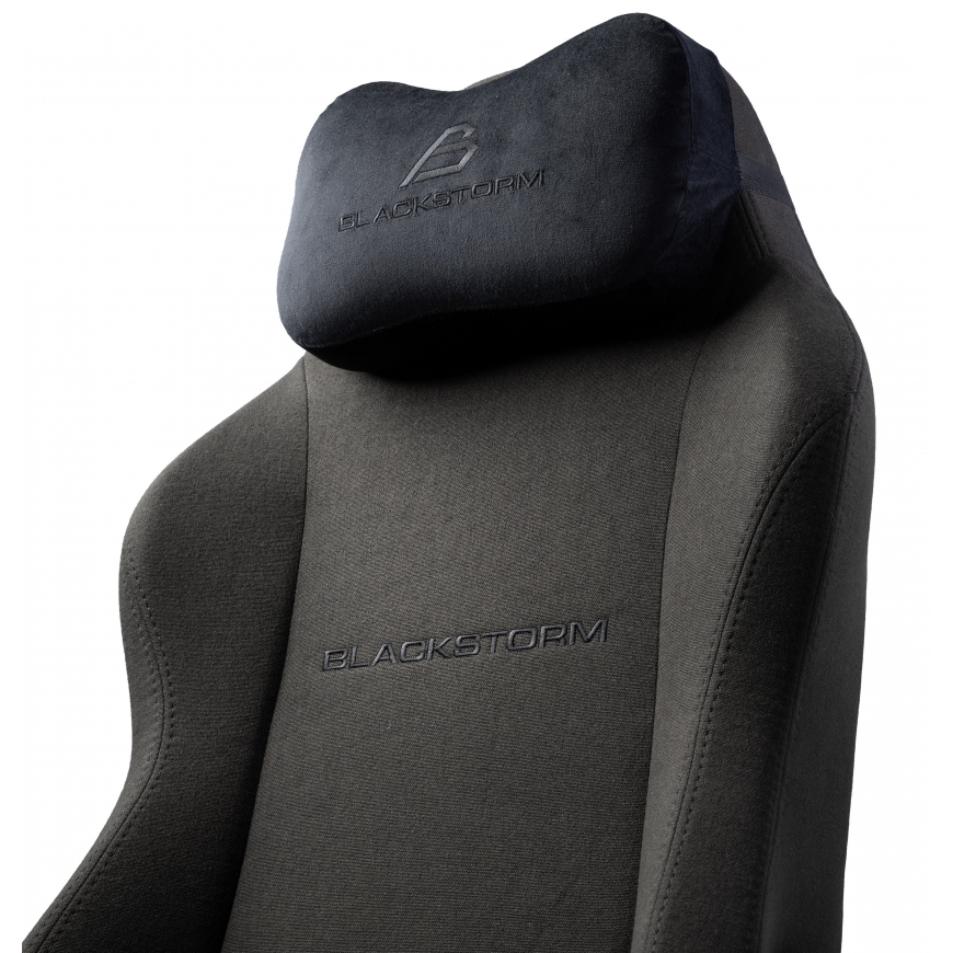 Кресло Blackstorm Monarch Fabric, черное – 2