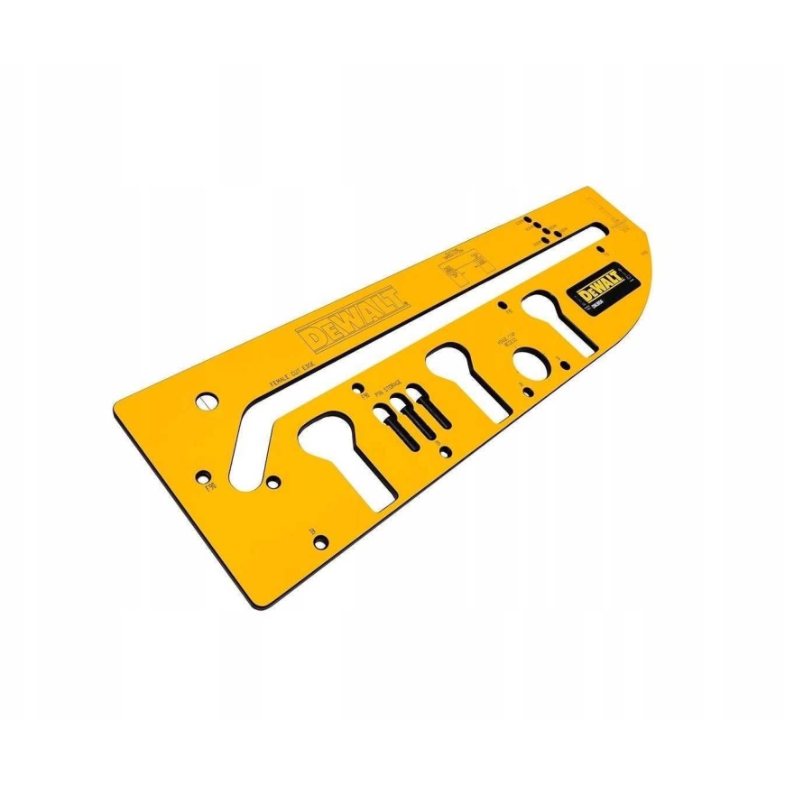 DeWALT DXWJ650E 650mm virtuves darba virsmas šablons – 5