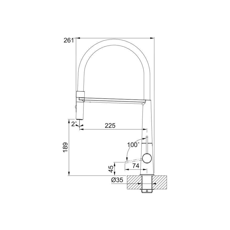 Franke Icon Semi-Pro 115.0690.598 Matt Black – 5