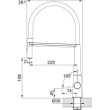 Franke Icon Semi-Pro 115.0690.598 Матовый Черный