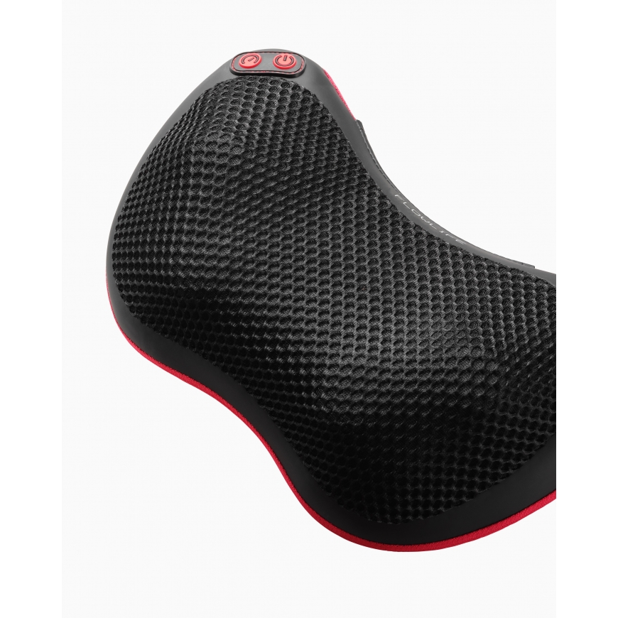 Flowlife Flowpillow Heat sildojošs masāžas spilvens, melns/sarkans – 2