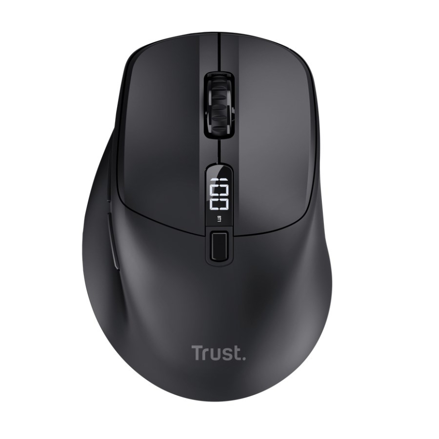 Trust Zevo pele Universāla labās rokas RF Bezvadu + Bluetooth Optiskā 4000 DPI – 4