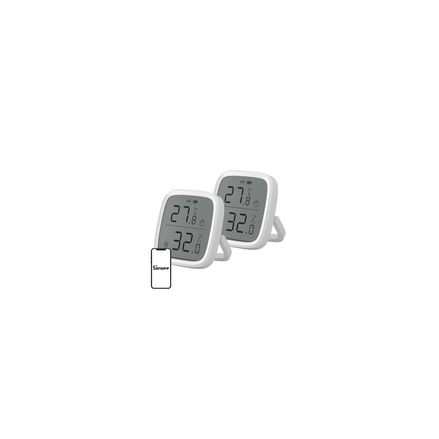 SONOFF ZigBee SNZB-02D Датчик температуры и влажности, 2-комплект – 2