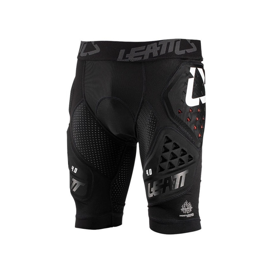 United Kingdom: LEATT Impact Shorts 3DF 4.0 protective shorts, size M, black