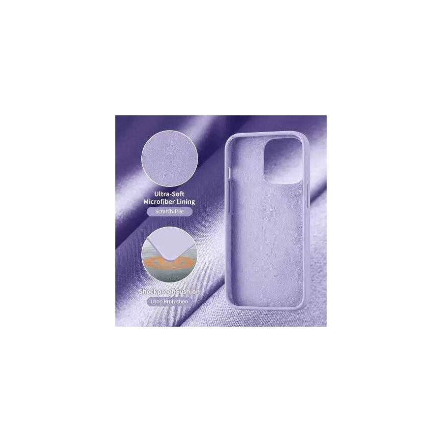Riff "Soft Silicone Case iPhone 15 Pro Max" Lavander