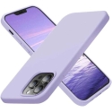 Riff "Minkštas silikono dėklas iPhone 15 Pro Max" Levanda Riff "Minkštas silikono dėklas iPhone 15 Pro Max" Levanda