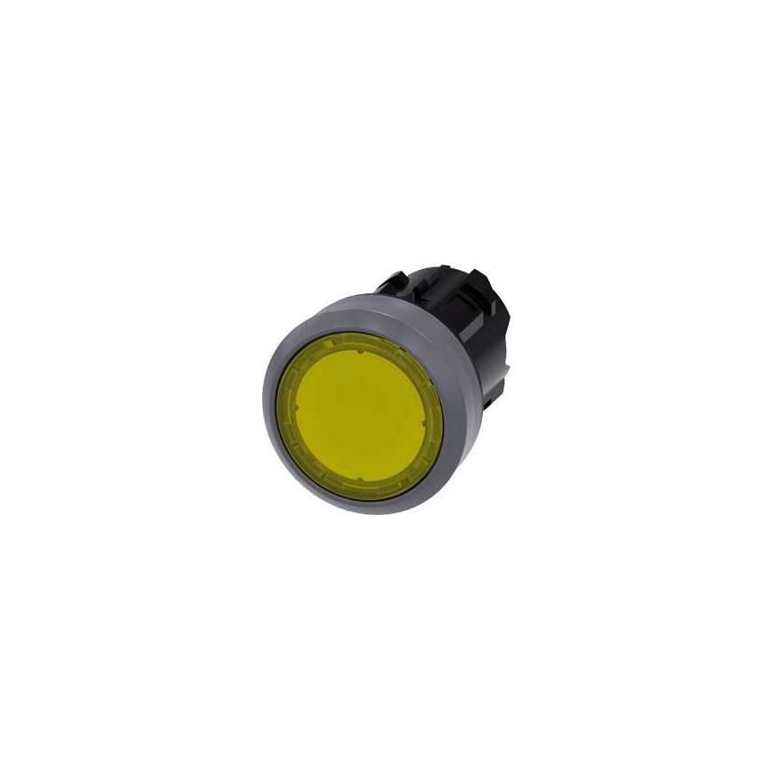 Siemens Siemens Brīvas atveres kontaktdakša 22 mm plastmasas melna Sirius ACT (3