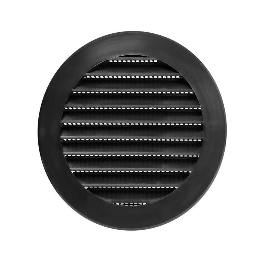 EUROPLAST GRILLE VENTILATION D100 BLACK
