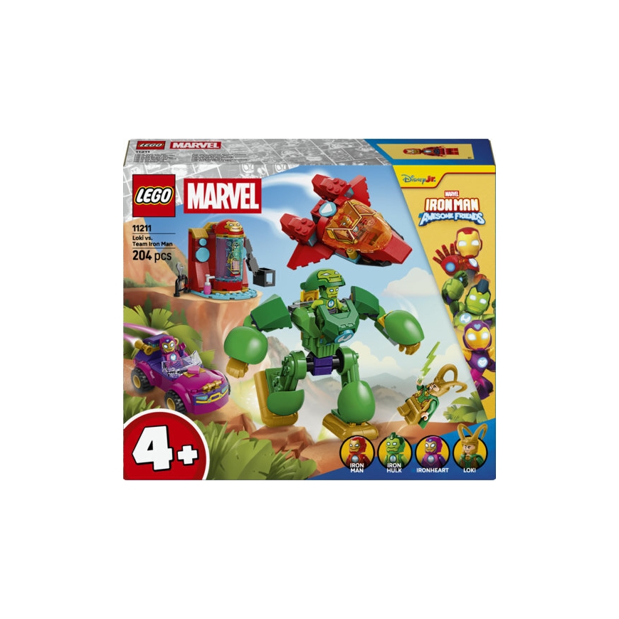 LEGO Marvel 11211 - Loki vastu Iron Mani tiimile
