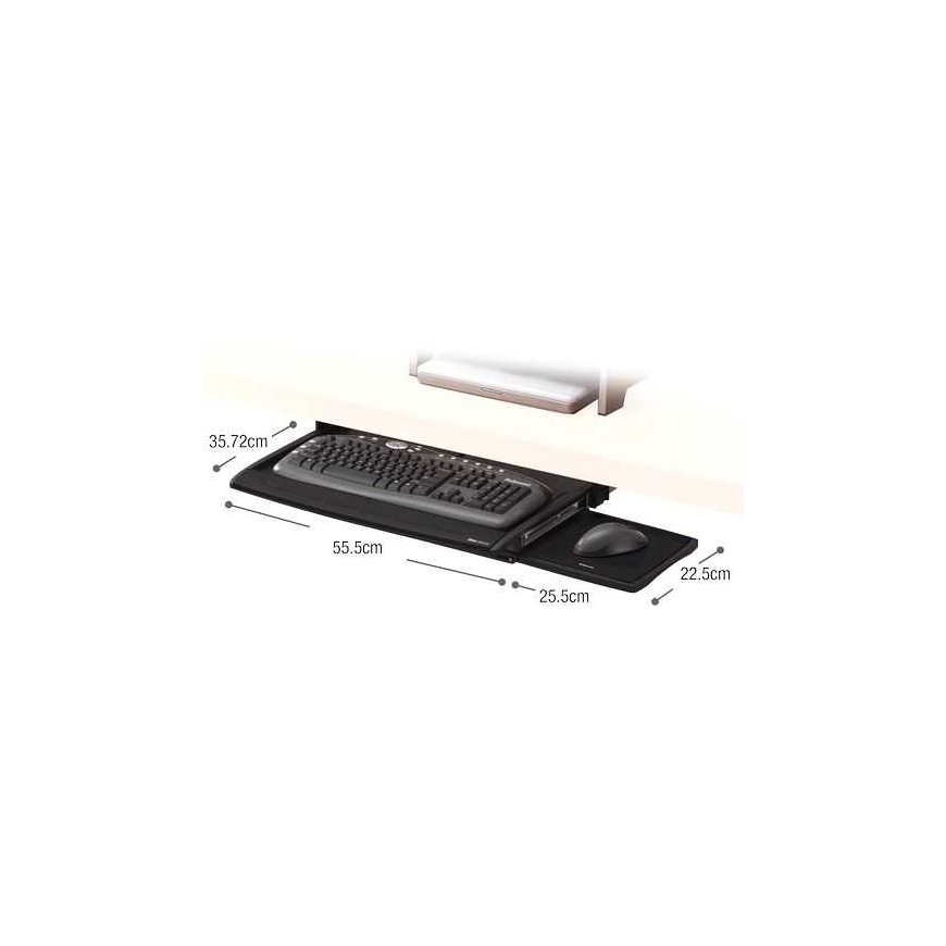 Fellowes Klaviatūras menedžeris Office Suites melns – 3