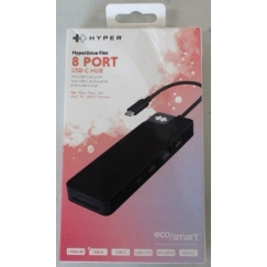 IŠPARDUOTA. Drive Flex 8 prievadų USB-C hubas, juodas | Drive Flex 8 prievadų USB-C hubas, juodas | HD4102BKGL | HDMI prievadų s