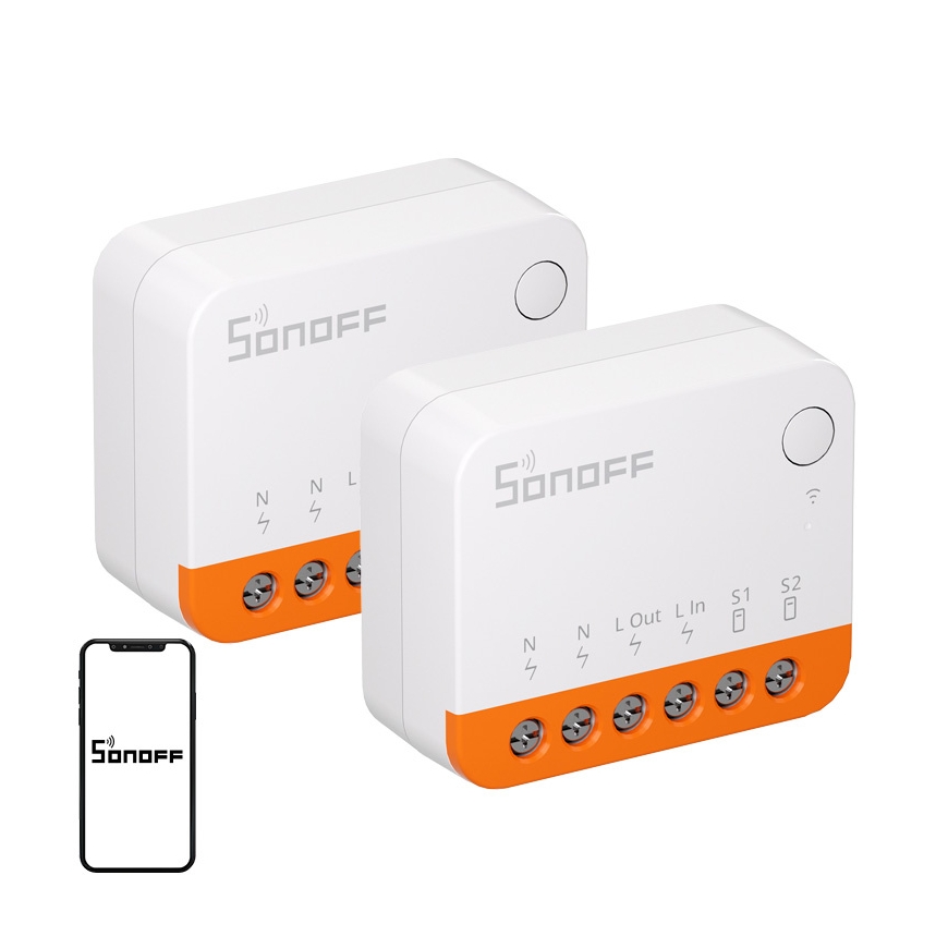 SONOFF MINIR4 (Extreme) lüliti, 2 tk pakis