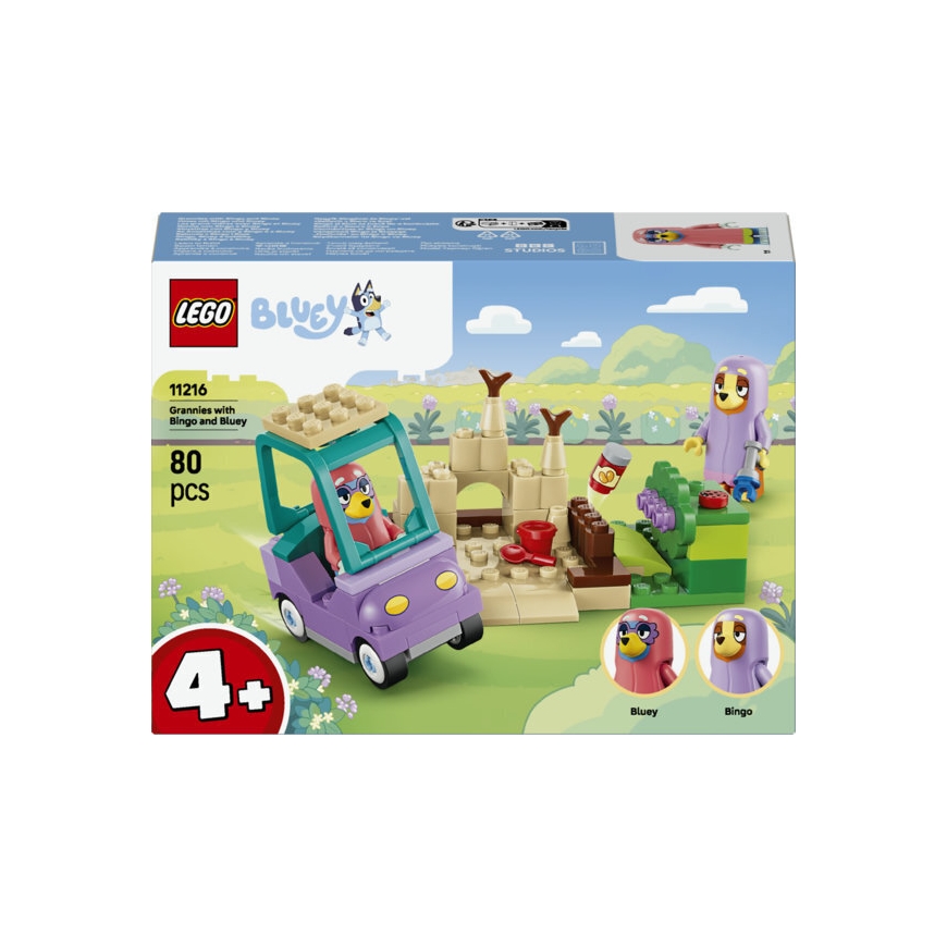 LEGO Bluey 11216 - Pommo ja Tuuri mummeleina