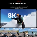 Sjcam SJ30 8K + selfie stick + tarvikud