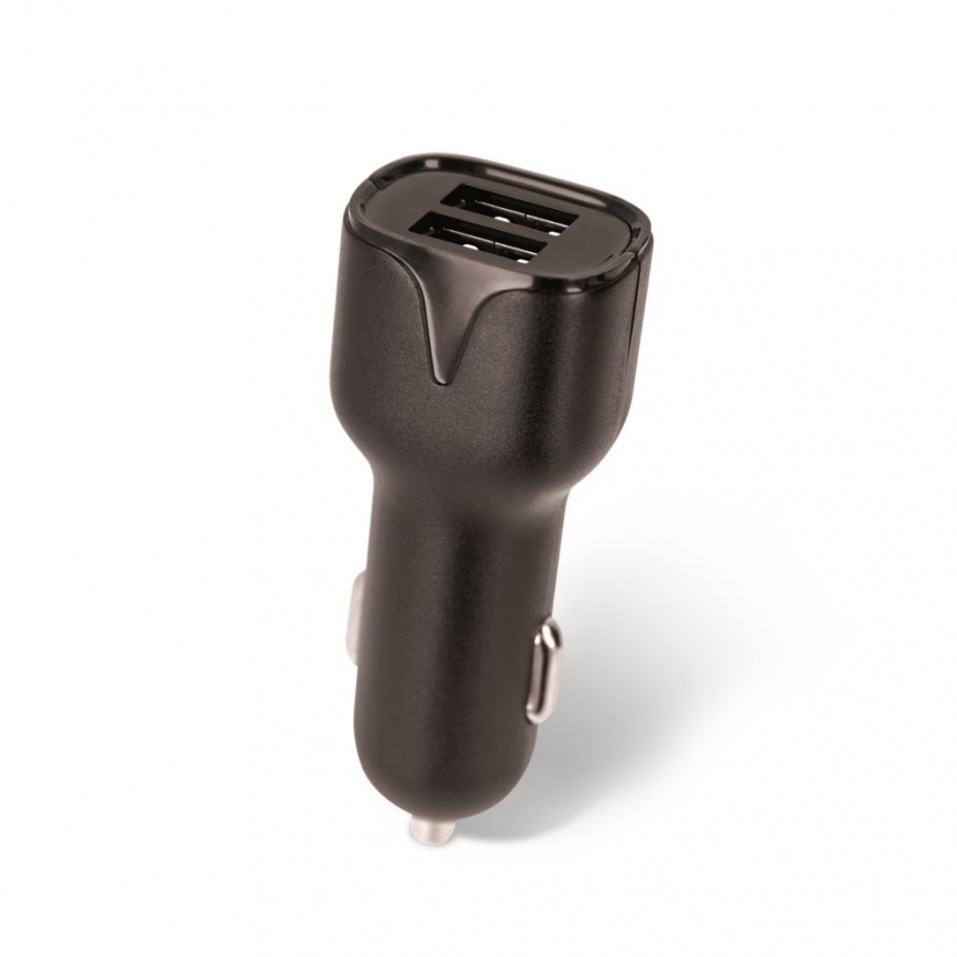 Setty 2xUSB car charger 2.4A black R