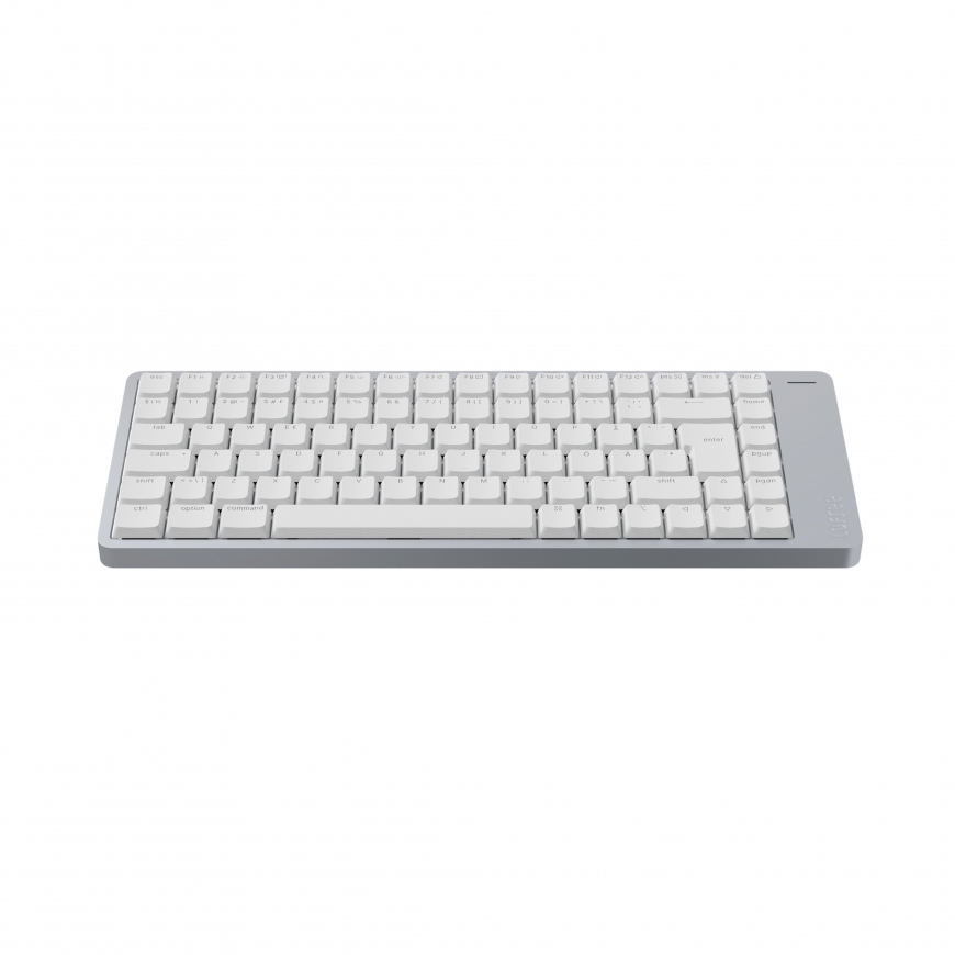 Lofree Flow 2 84 Kailh Void Silent mehāniskā tastatūra, balta – 3