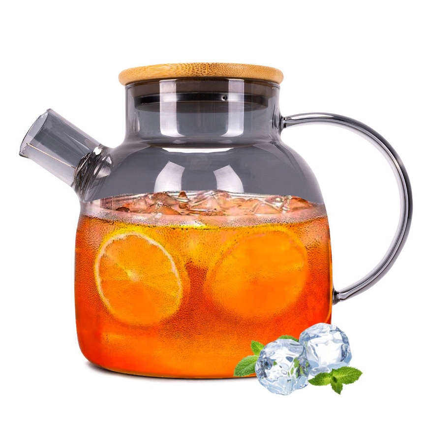 Klaasist teekann tee ja taimeteede valmistamiseks, 1,5L, 9029M, – 2