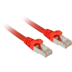 Sharkoon Network cable RJ45 SFTP Cat7a raw cable 5 m Red