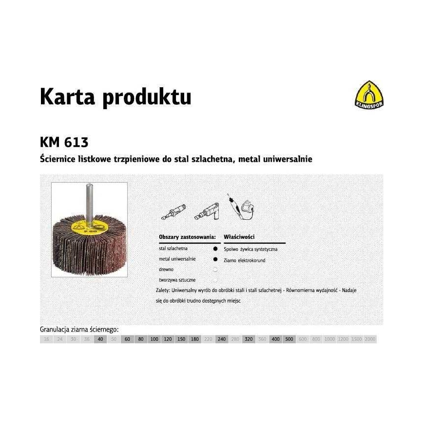 Klingspor Klingspor KLINGSPOR SLEEPING SANDLER KM613 20mm x 20mm