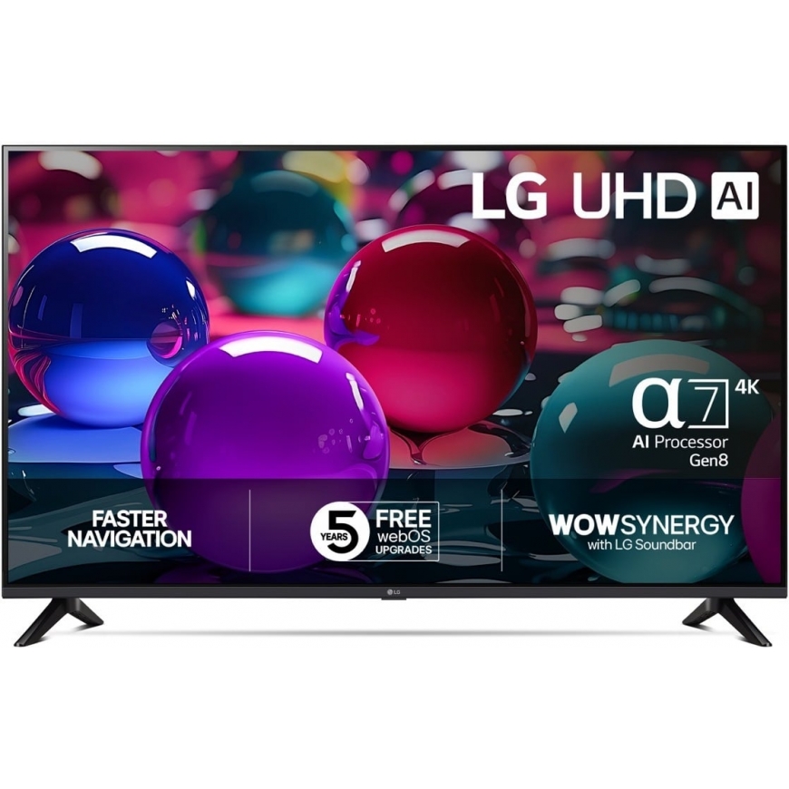 LG 55" UA73 – 4K LED televizorius (API)