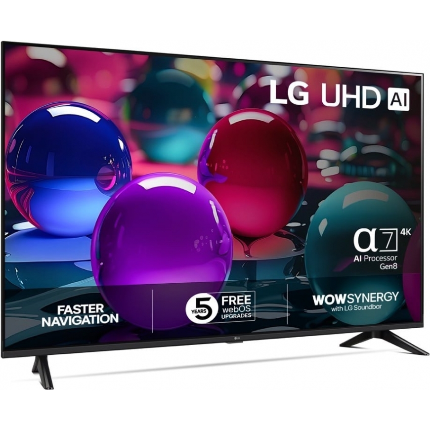 LG 55" UA73 – 4K LED televizorius (API) – 2