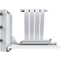 Montech pystysuuntainen GPU-asennussarja PCIe 4.0 riser-kaapeli valkoinen