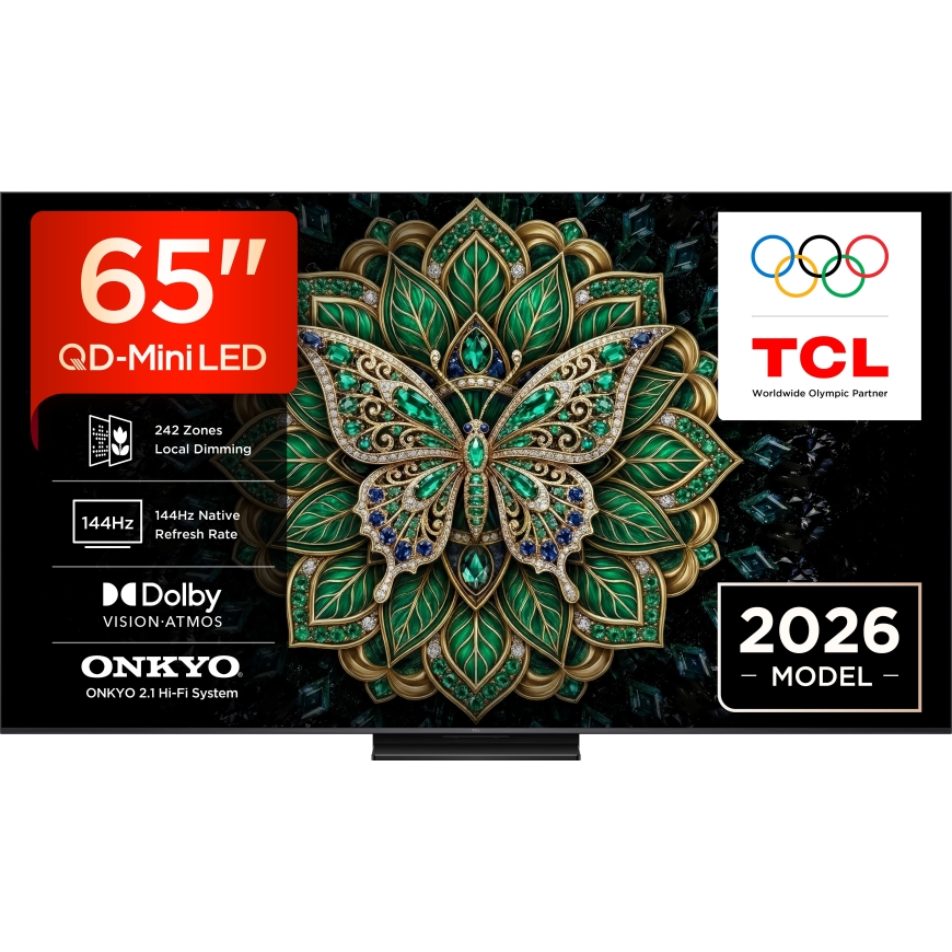 TCL 65" C6K Pro – 4K QD Mini-LED Google TV