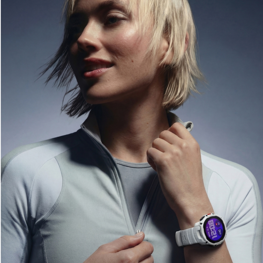 Polar Street silicone strap, white, S-L – 5