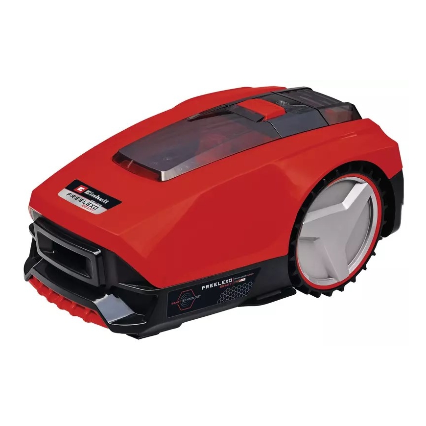 Einhell Freelexo Smart 750 akkurobotti nurmikonleikkuri musta, punaista, hopeista