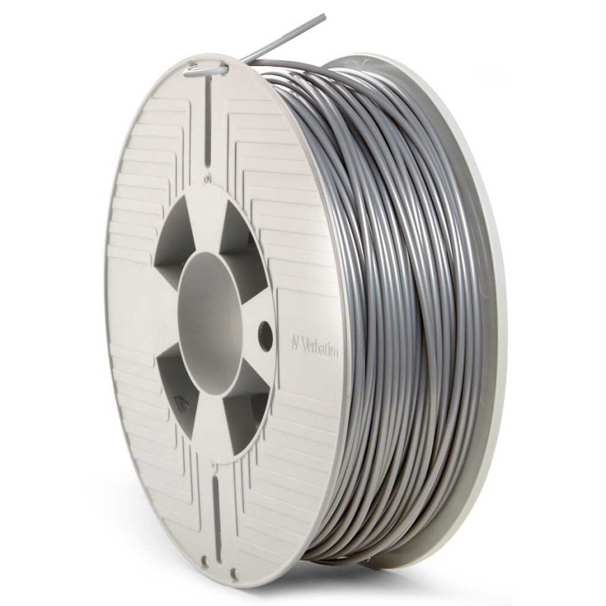 Verbatim 55329 PLA Siūlas 1kg Aliuminio Pilka