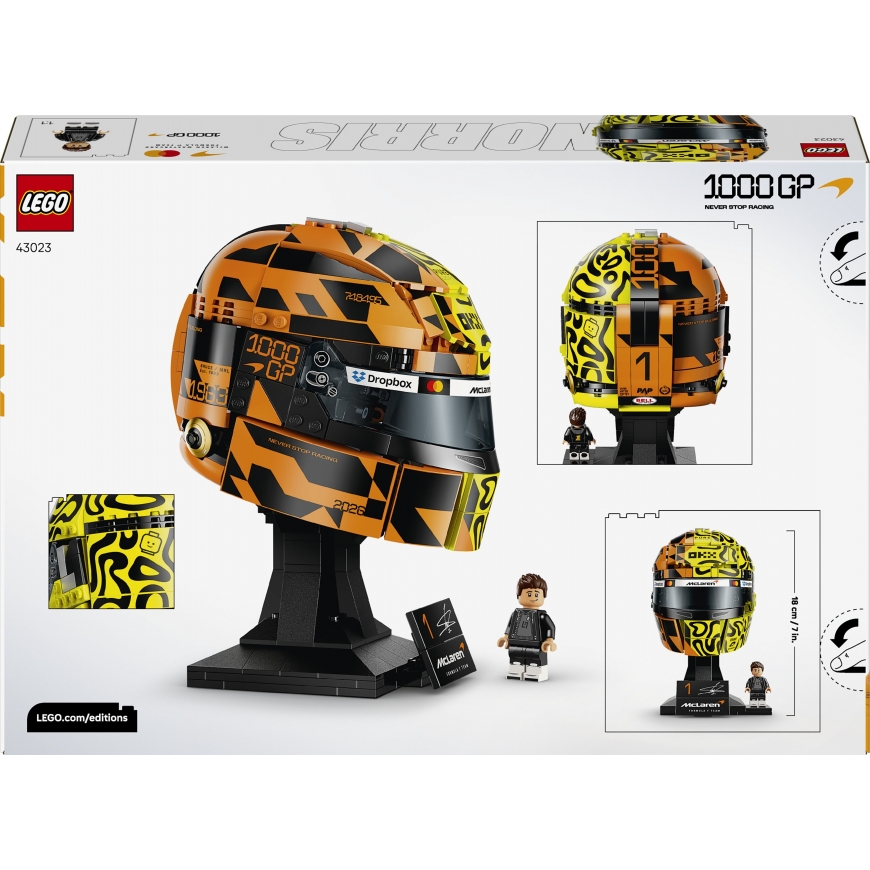 LEGO Leidimai Transporto Priemonės 43023 McLaren Mastercard F1® Komandos Šalmas Lando Norris – 4