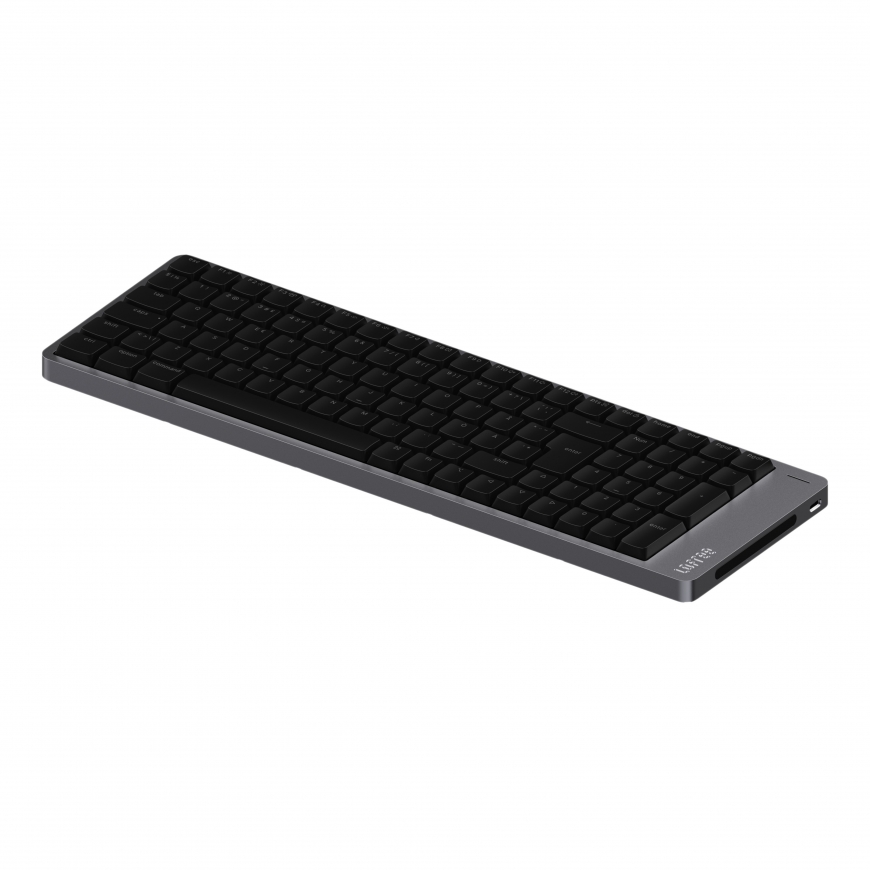 Lofree Flow 2 100 Kailh Pulse Tactile mehāniskā tastatūra, melna – 4