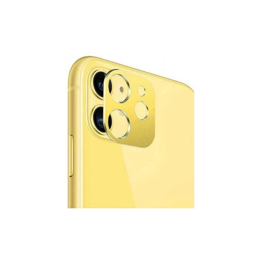 Riff Metal Camera Protector for Apple iPhone 11 Pro Gold