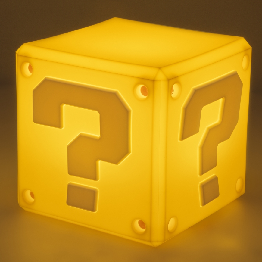 Paladone Вопросительный Блок Светильник SquishyGlo с перезаряжаемой батареей – 4