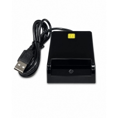 USB išmanusis kortelių skaitytuvas, kontaktinis IC kortelių skaitytuvas skaitmeniniam parašui, eID, banko ir vyriausybinėms kort