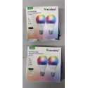 РАСПРОДАЖА. Лампочка Essentials Smart A60 E27 Matter WiFi 9W 900Lm RGBCW 2700-6500K, упаковка 2 шт | Лампочка Essentials Smart A