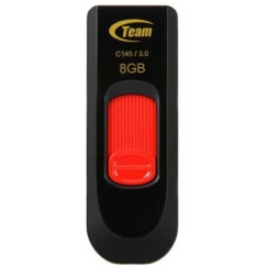 TEAM GROUP 8GB C145 USB 3.2 Musta-Punainen