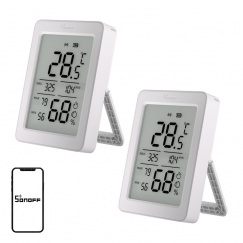 SONOFF ZigBee SNZB-02DR2 Датчик температуры и влажности, 2 шт.