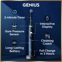 Oral-B iO9 электрическая зубная щетка, синяя + зарядный чехол для путешествий