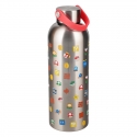 Paladone Super Mario Metal Water Bottle with Carry Loop Paladone Super Mario Metal Water Bottle with Carry Loop